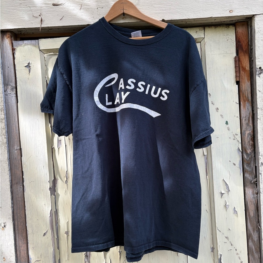 Gildan Cassius Clay BLACK Graphic Tee 2009